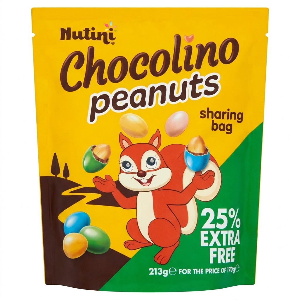 Nutini Chocolino Peanuts 213g