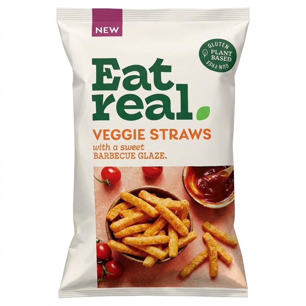 Eat Real Veggie Straws 110g