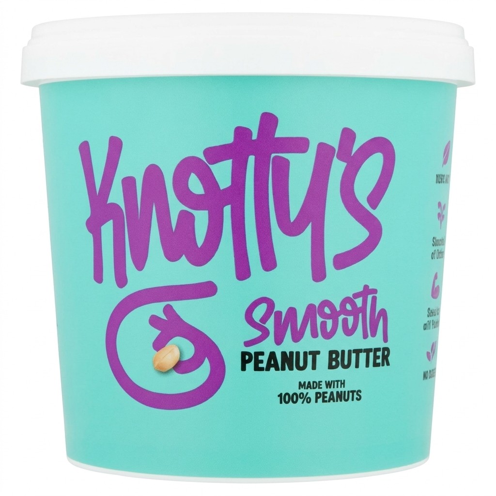 Knotty's Smooth Peanut Butter 1kg