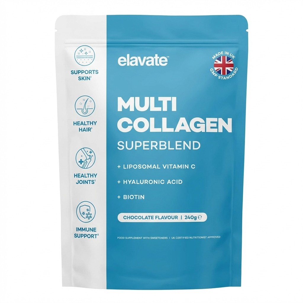 Elavate Multi Collagen Superblend Chocolate Flavour 240g