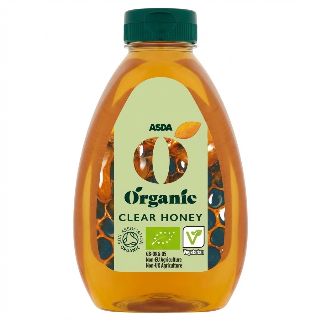ASDA Organic Clear Honey 340g