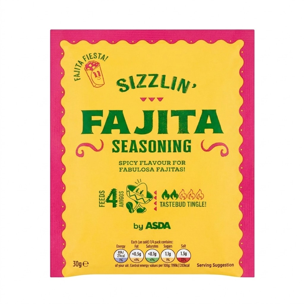 ASDA Sizzlin' Fajita Seasoning 30g