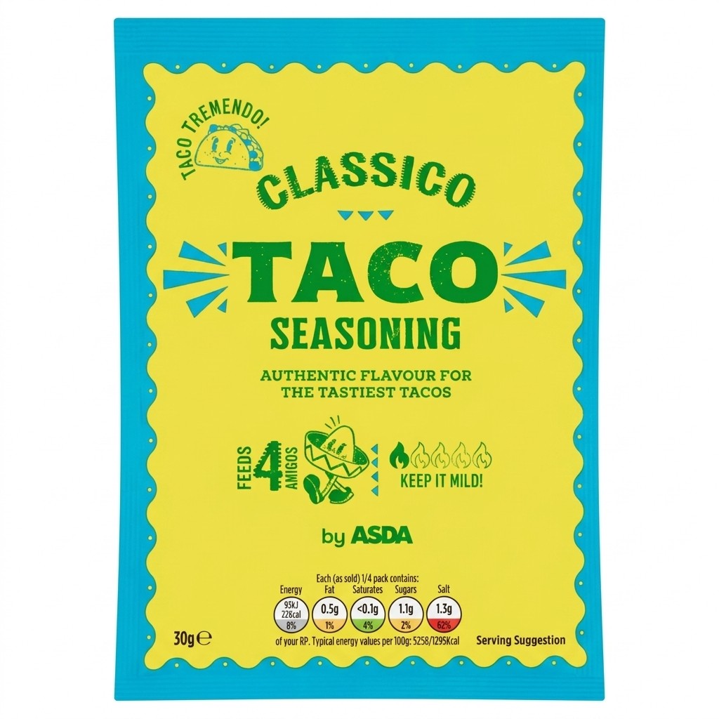 ASDA Classico Taco Seasoning 30g