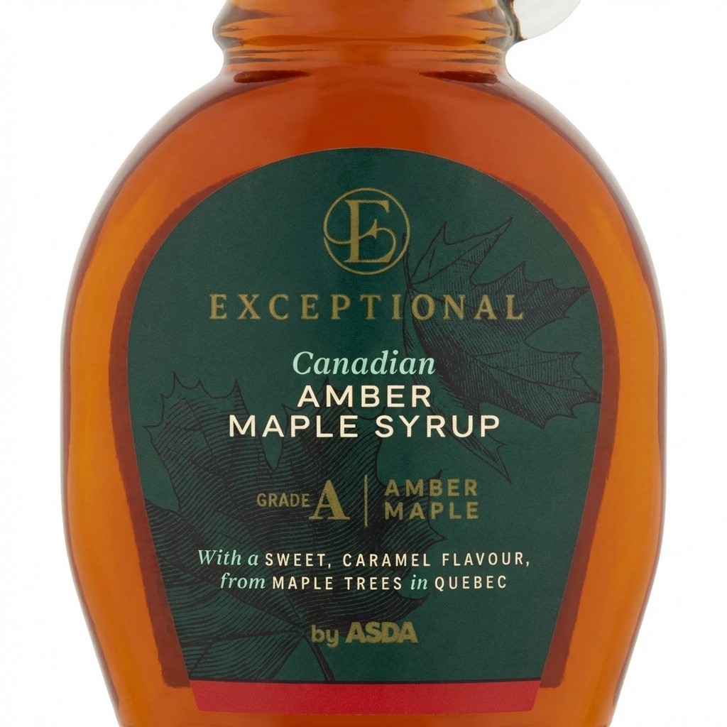 Exceptional Canadian Amber Maple Syrup 250g