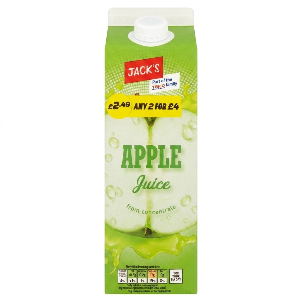 Jack's Apple Juice 1 litre