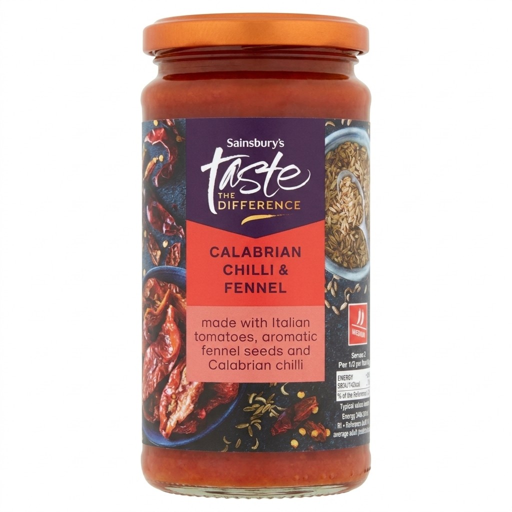 Sainsbury's Calabrian Chilli & Fennel 340g