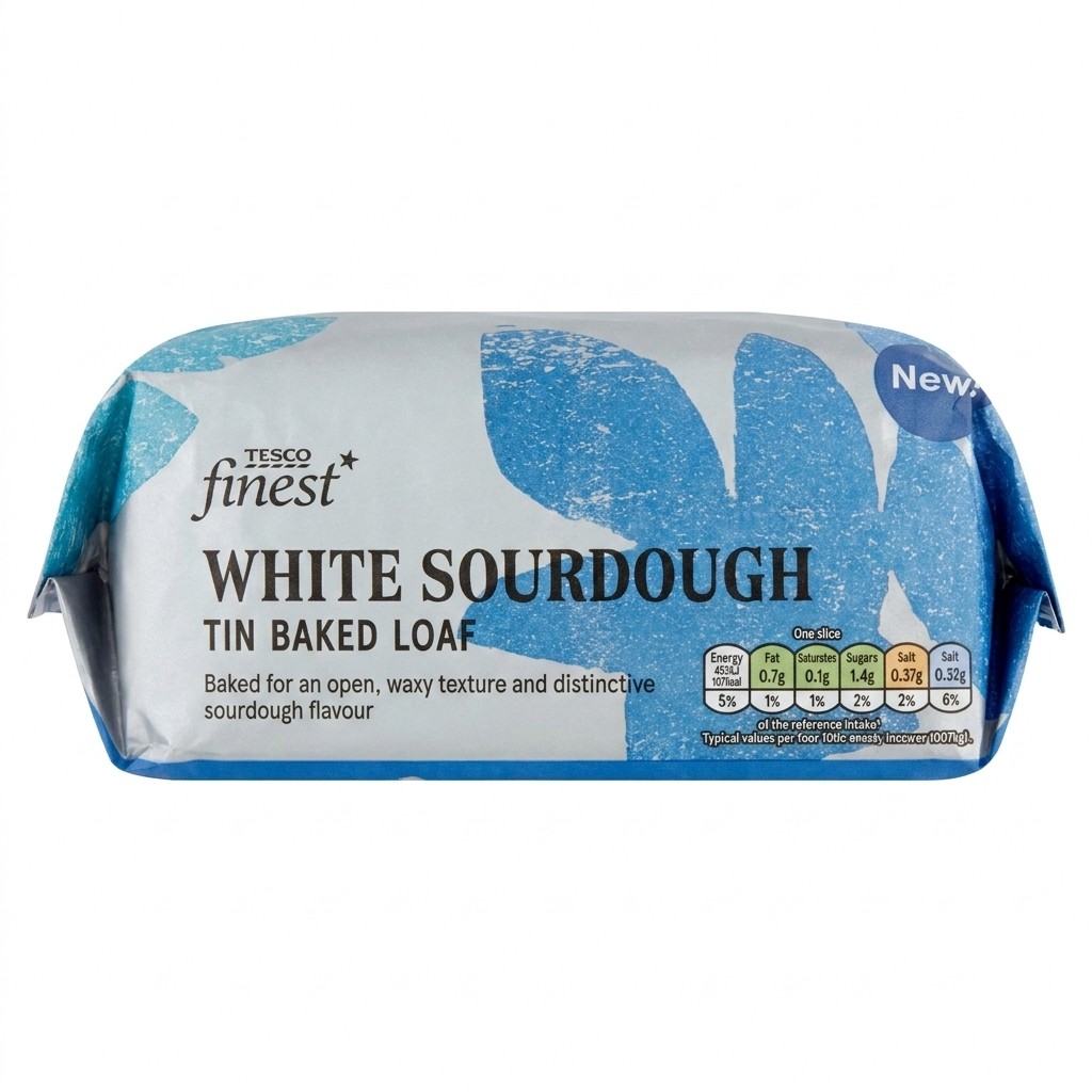 Tesco Finest White Sourdough 800g