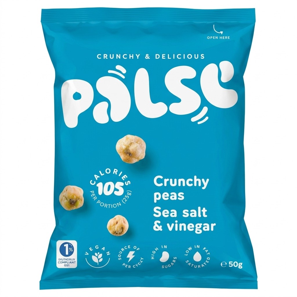 Pals Crunchy Peas Sea Salt & Vinegar 50g