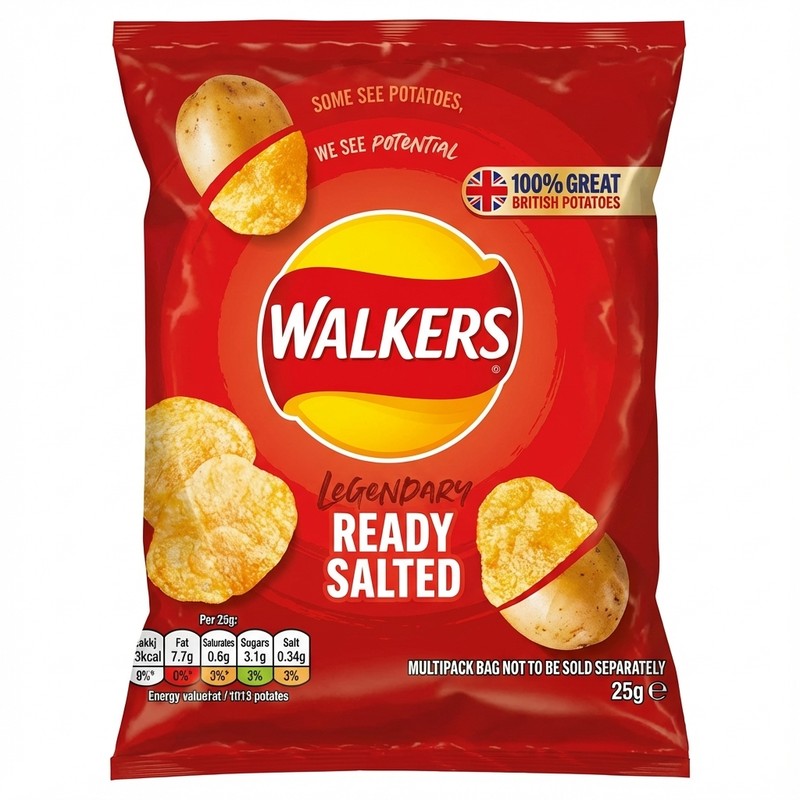 Walkers Legendary Ready Salted 25g