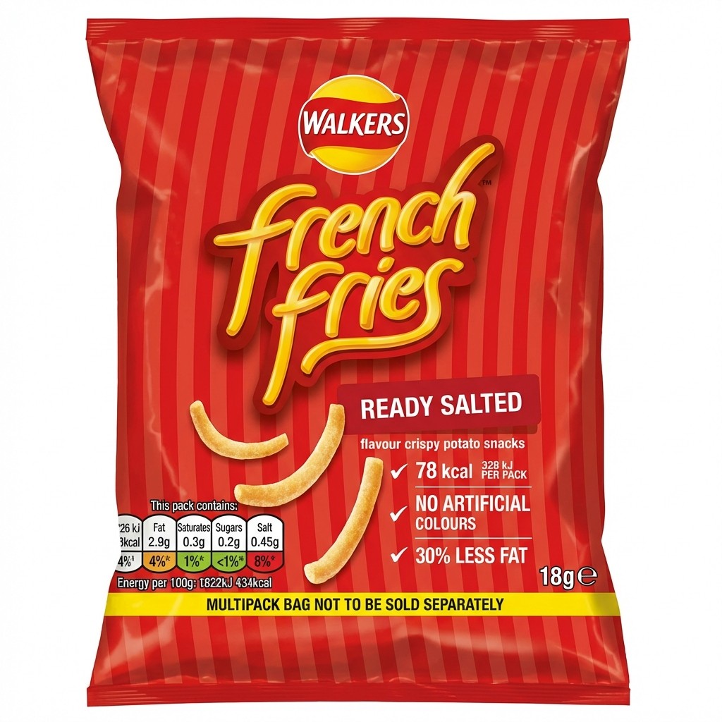 Walkers French Fries Ready Salted 18g