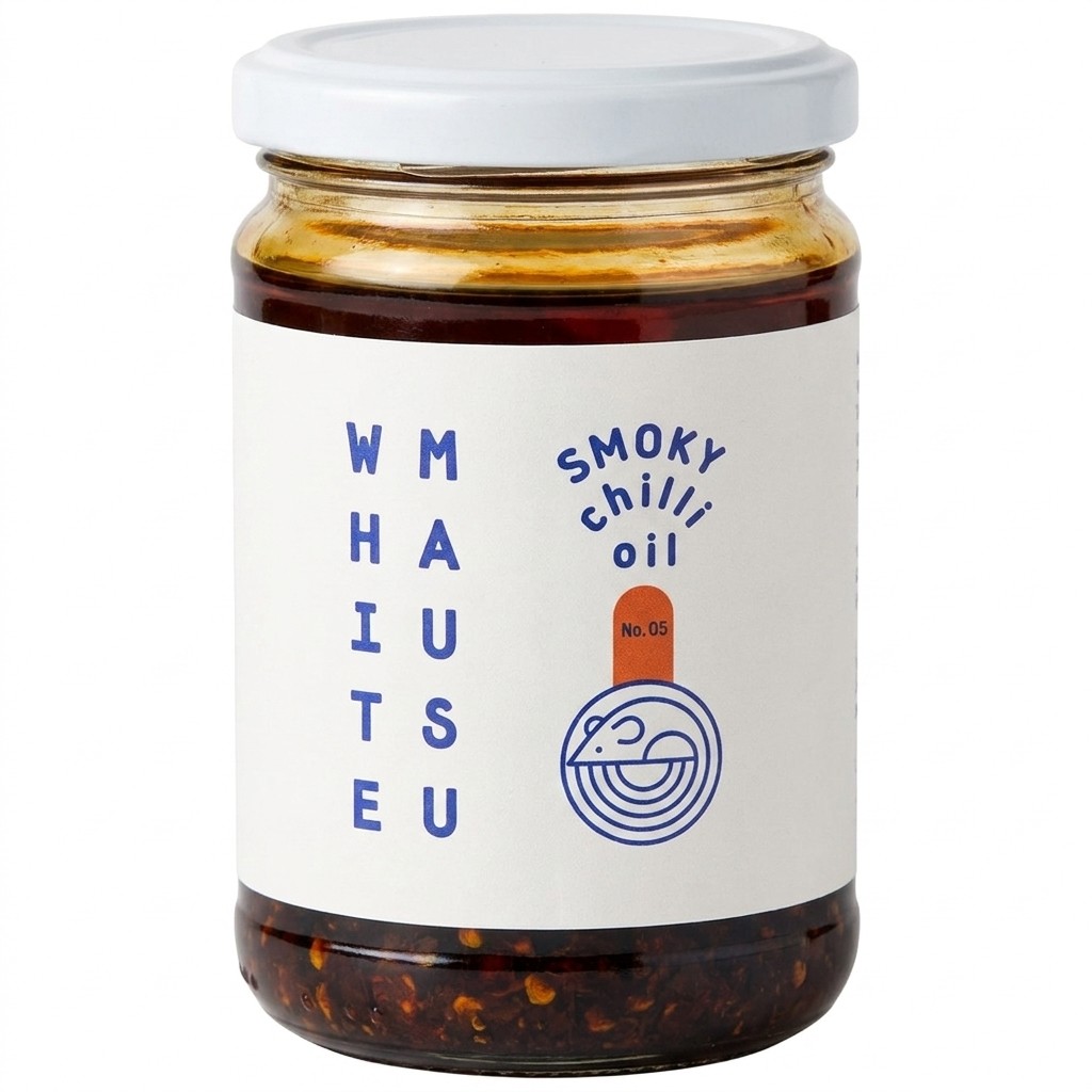 White Mausu Smoky Chilli Oil 240g