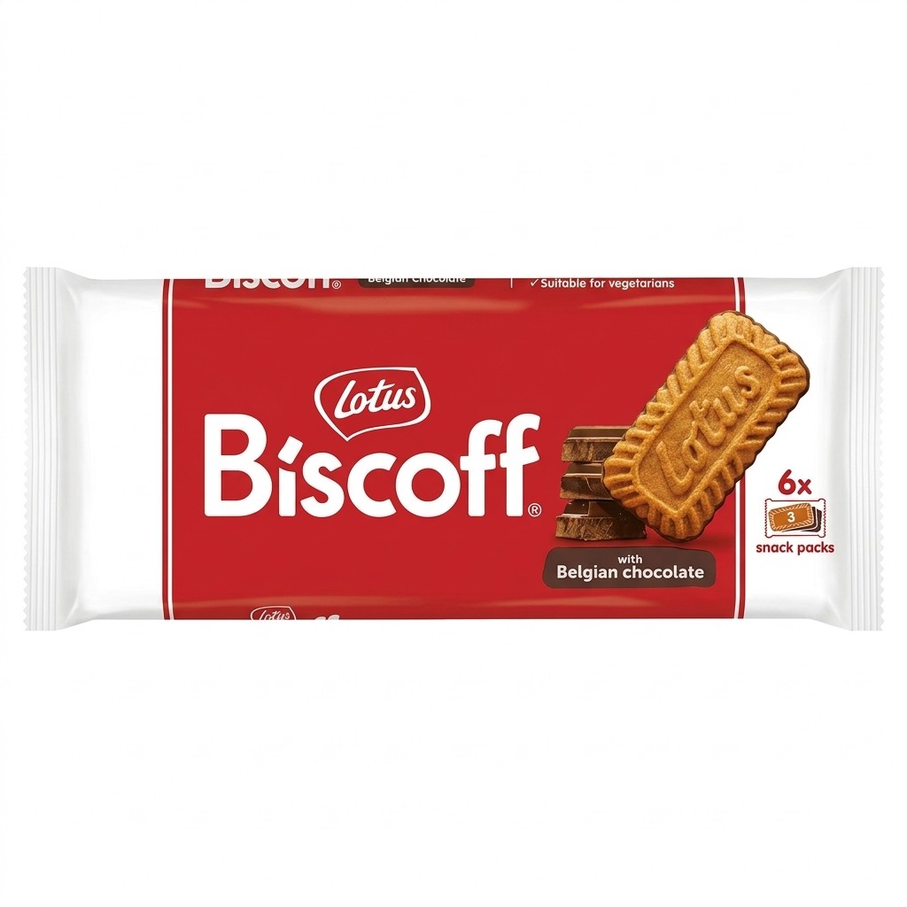 Lotus Biscoff with Belgian Chocolate 132g