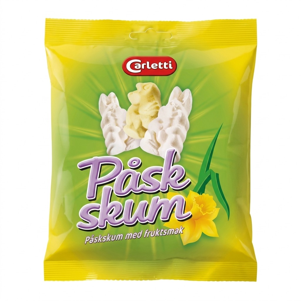 Påskskum 80g Carletti