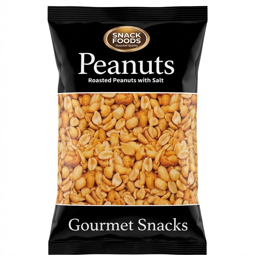 Peanøtter med salt 350g Snack Foods
