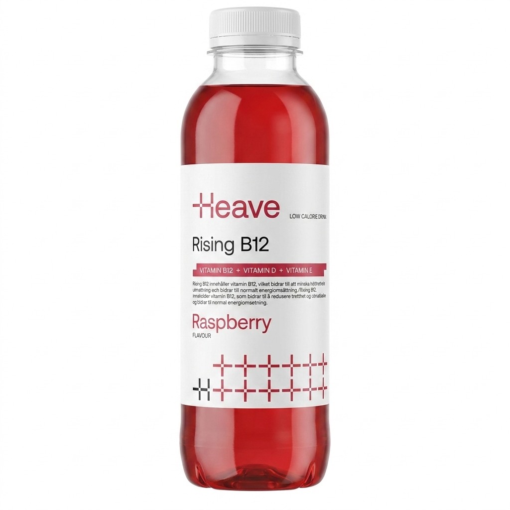 Rising B12 Raspberry 500ml Heave