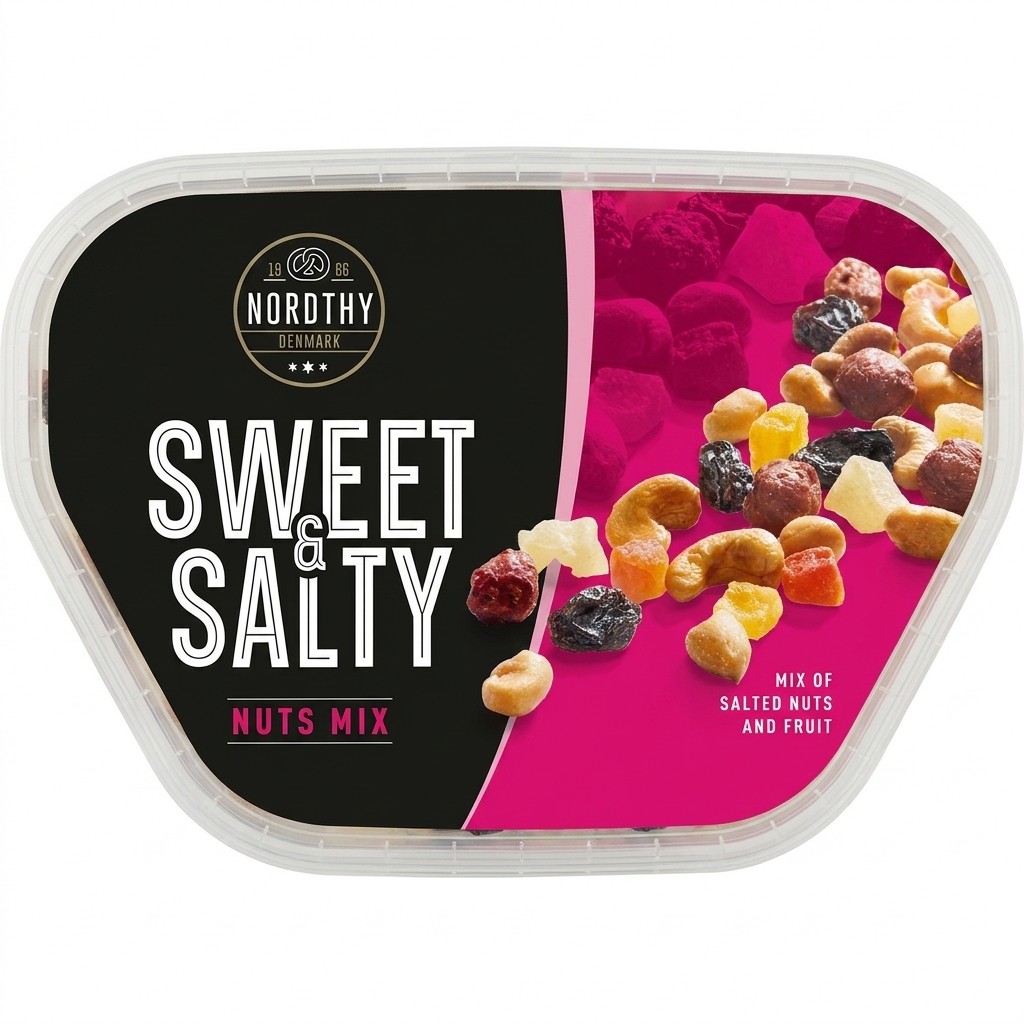 Sweet & Salty Nuts Mix 500g Nordthy