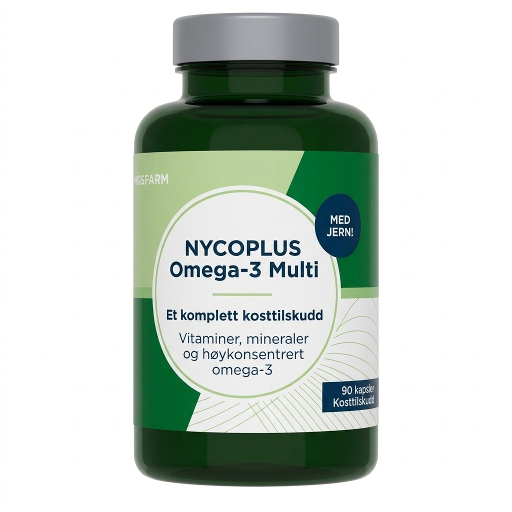 Omega-3 Multi 90 kapsler Nycoplus