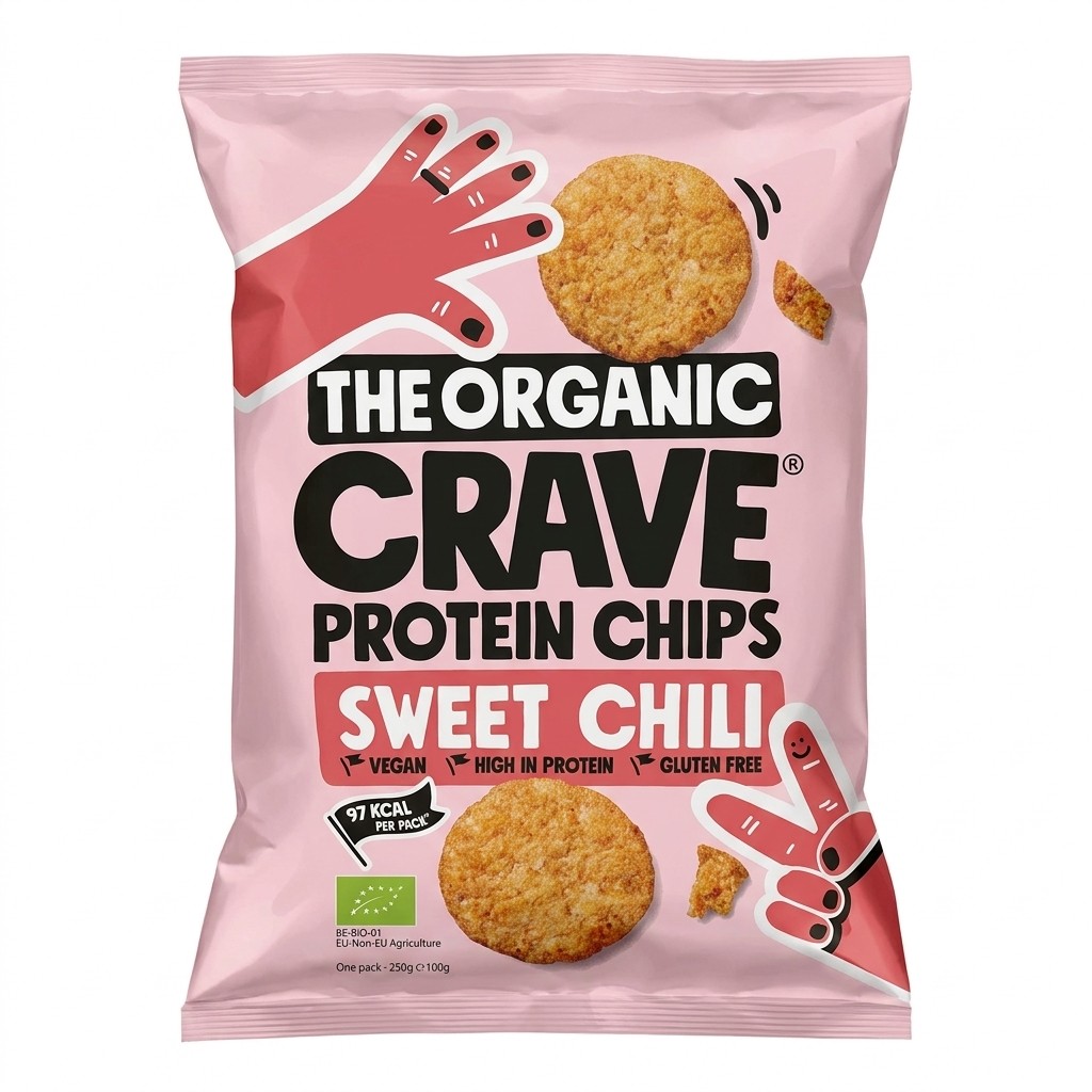 Protein Chips Sweet Chili 23g The Organic Crave