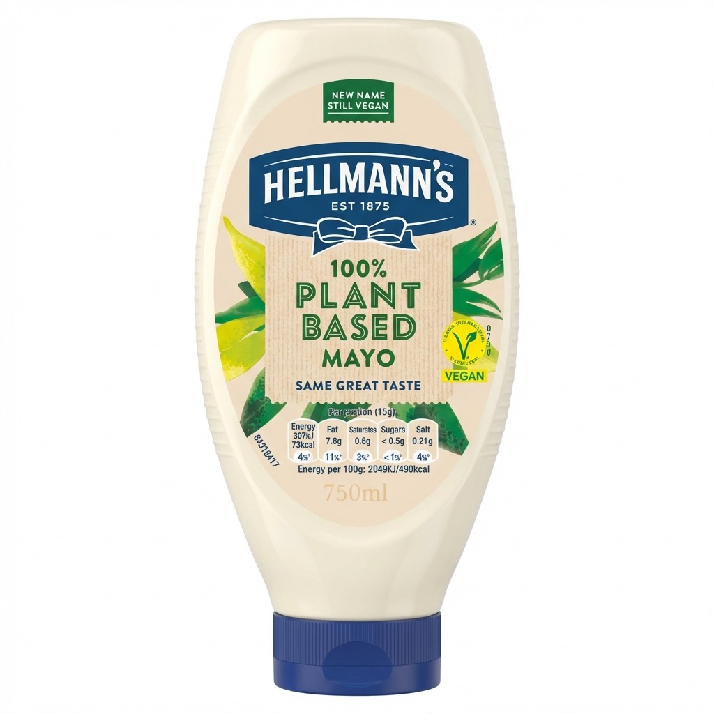 Hellmann's 100% Plant Based Mayo 750ml