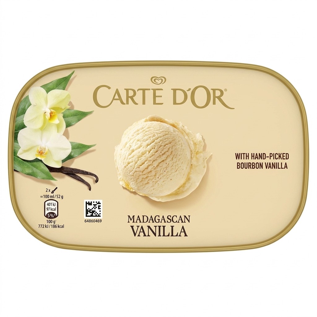 Carte D'Or Madagascan Vanilla 900ml