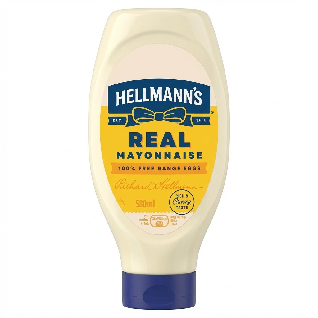 Hellmann's Real Mayonnaise 580ml