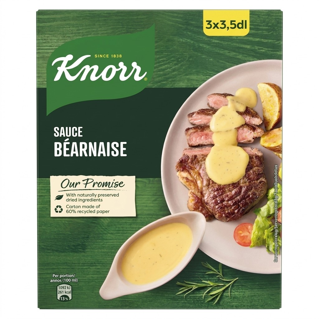 Sauce Béarnaise 3x3,5dl Knorr