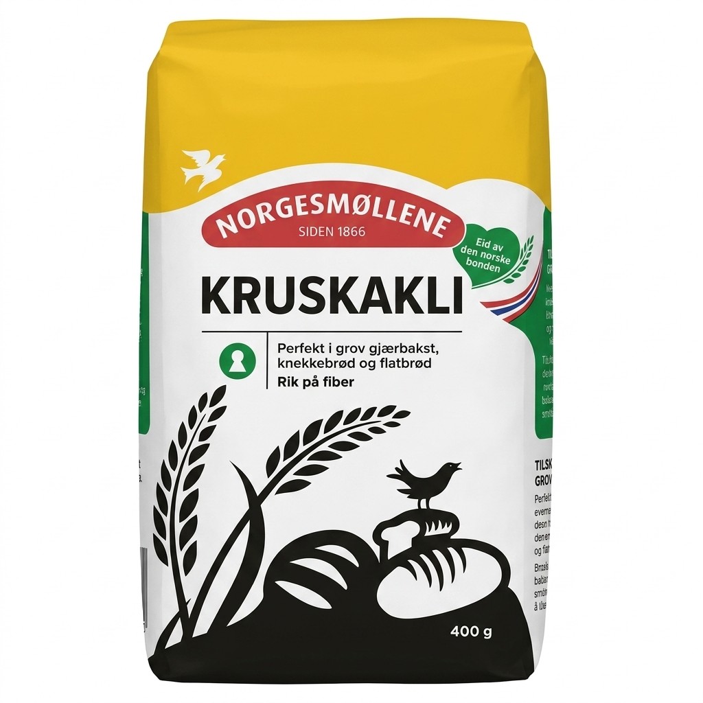 Kruskakli 400g Norgesmøllene