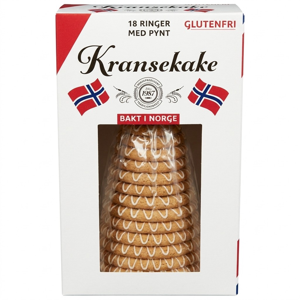 Kransekake 800g Kransekakebakeren