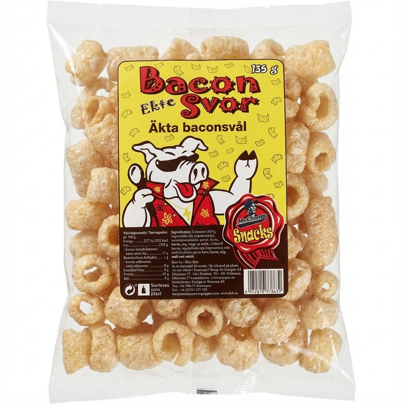 Bacon Svor 135g Mr. Chomp
