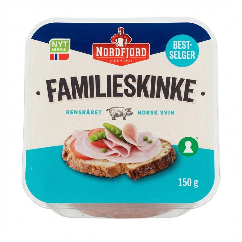 Familieskinke 150g Nordfjord