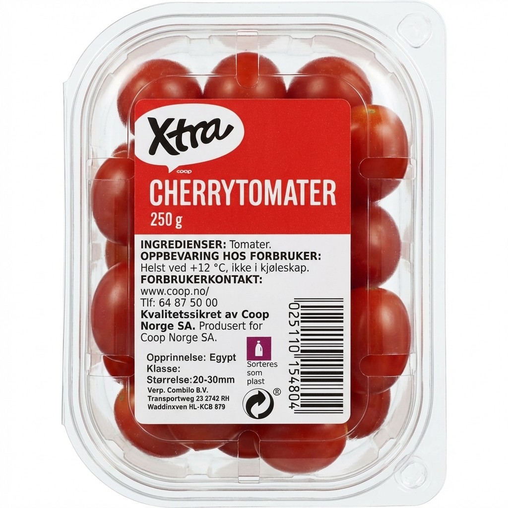 Cherrytomater 250g Xtra