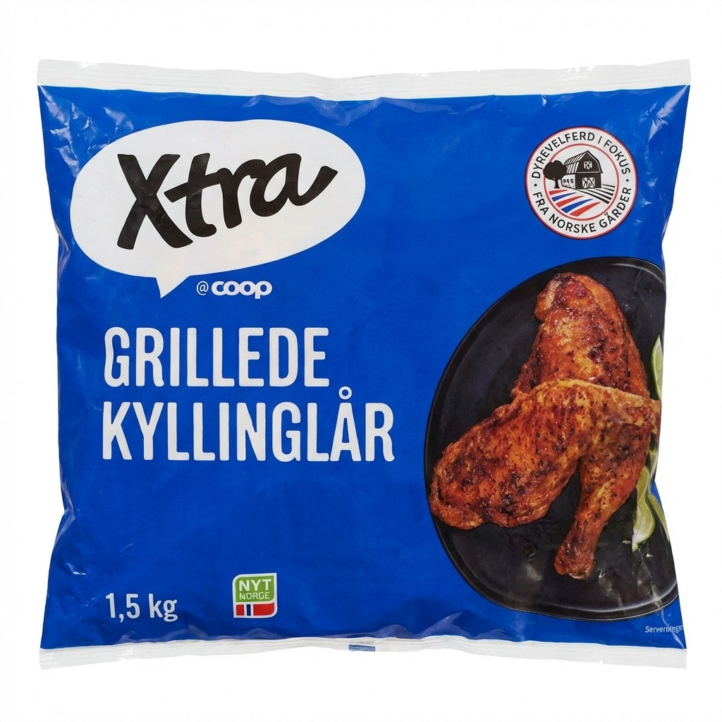 Grillede Kyllinglår 1.5kg Xtra