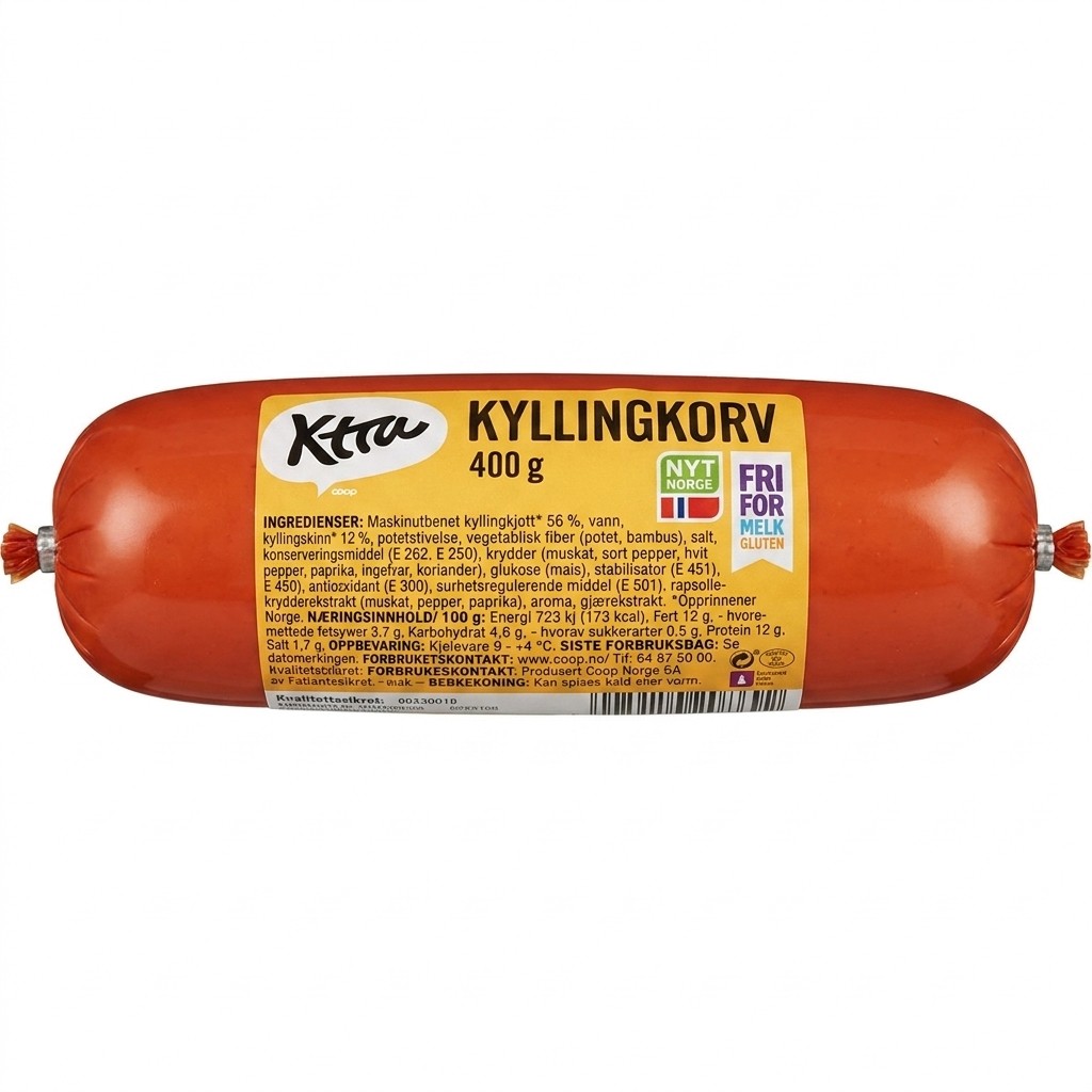 Kyllingkorv 400g Xtra