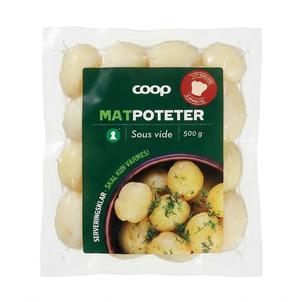 Matpoteter Sous Vide 500g Coop