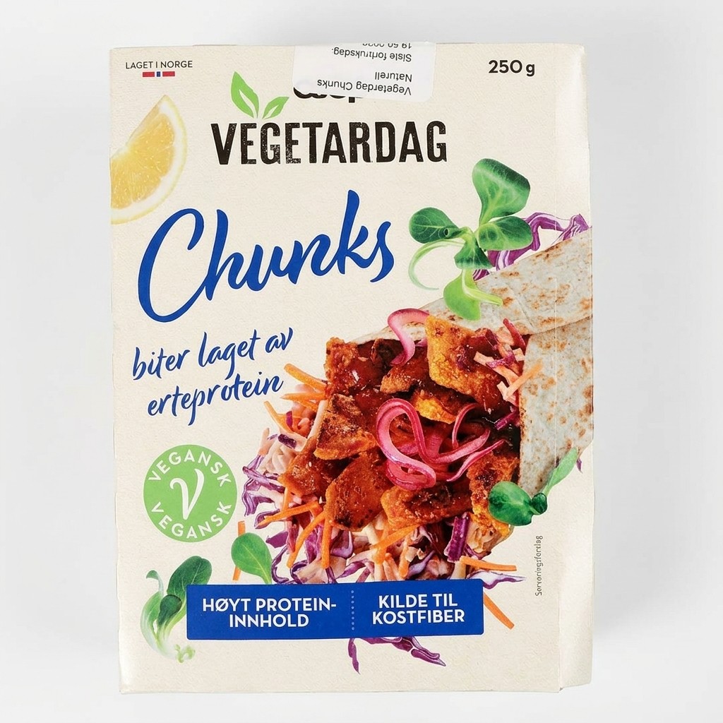 Vegetardag Chunks 250g Coop