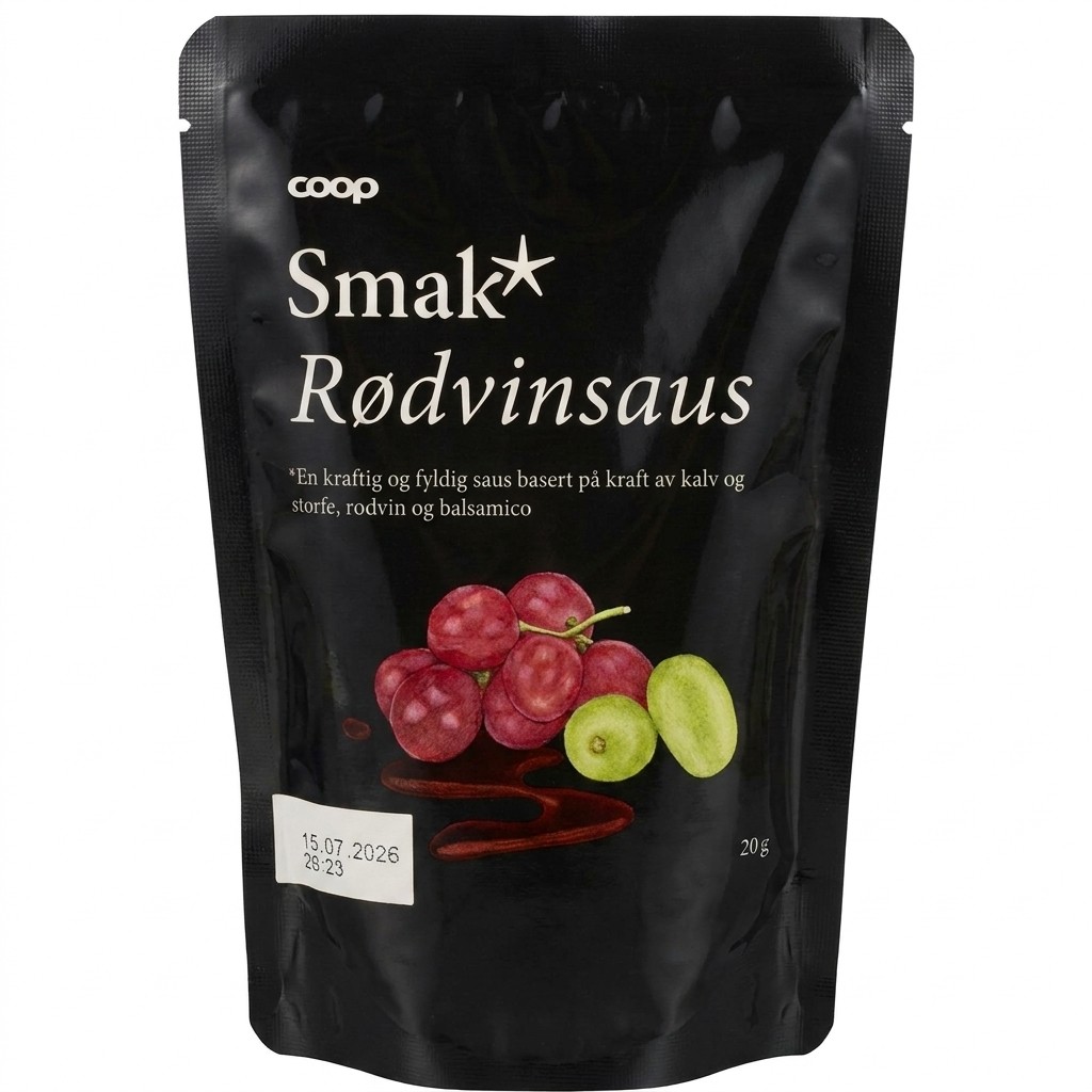 Smak Rødvinsaus 220g Coop