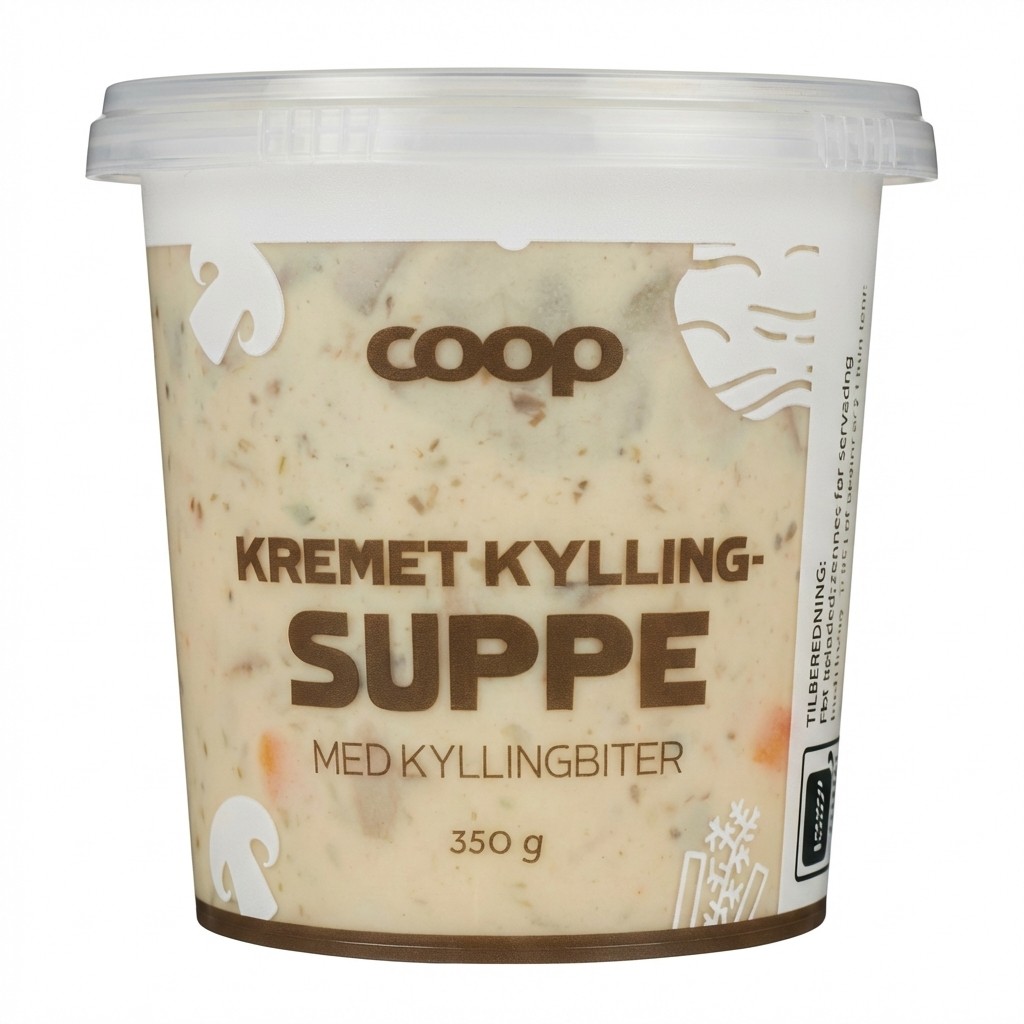 Kremet Kyllingsuppe 350g Coop