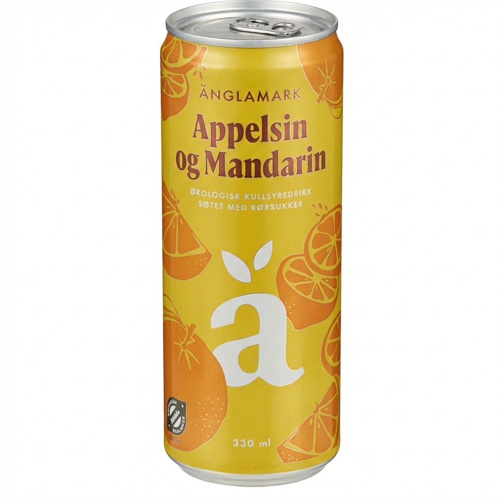 Appelsin og Mandarin 330ml Änglamark