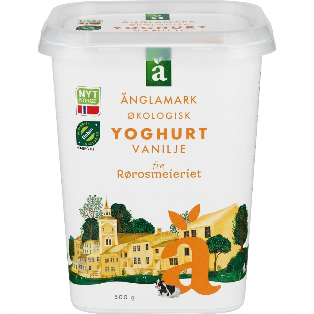 Yoghurt Vanilje 500g Änglamark