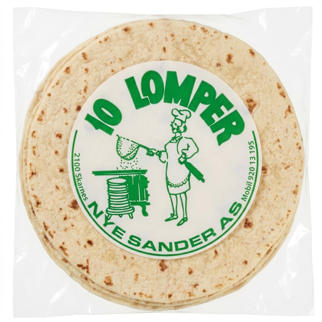 Lomper 260g Nye Sander