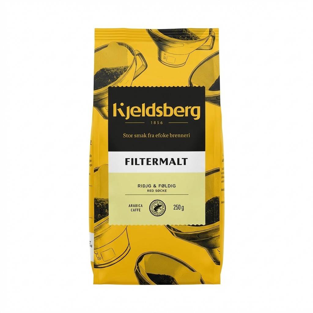 Filtermalt Rund & Fyldig 250g Kjeldsberg