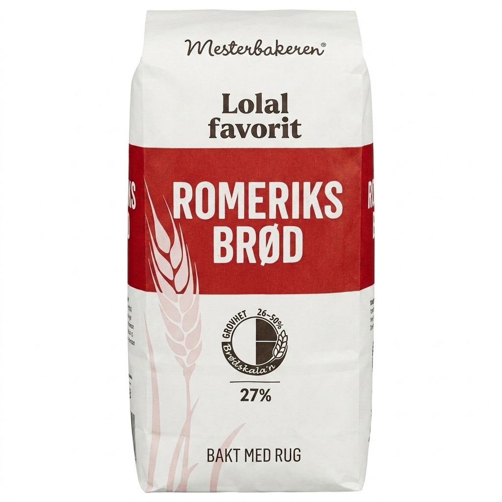 Romeriksbrød 750g Mesterbakeren