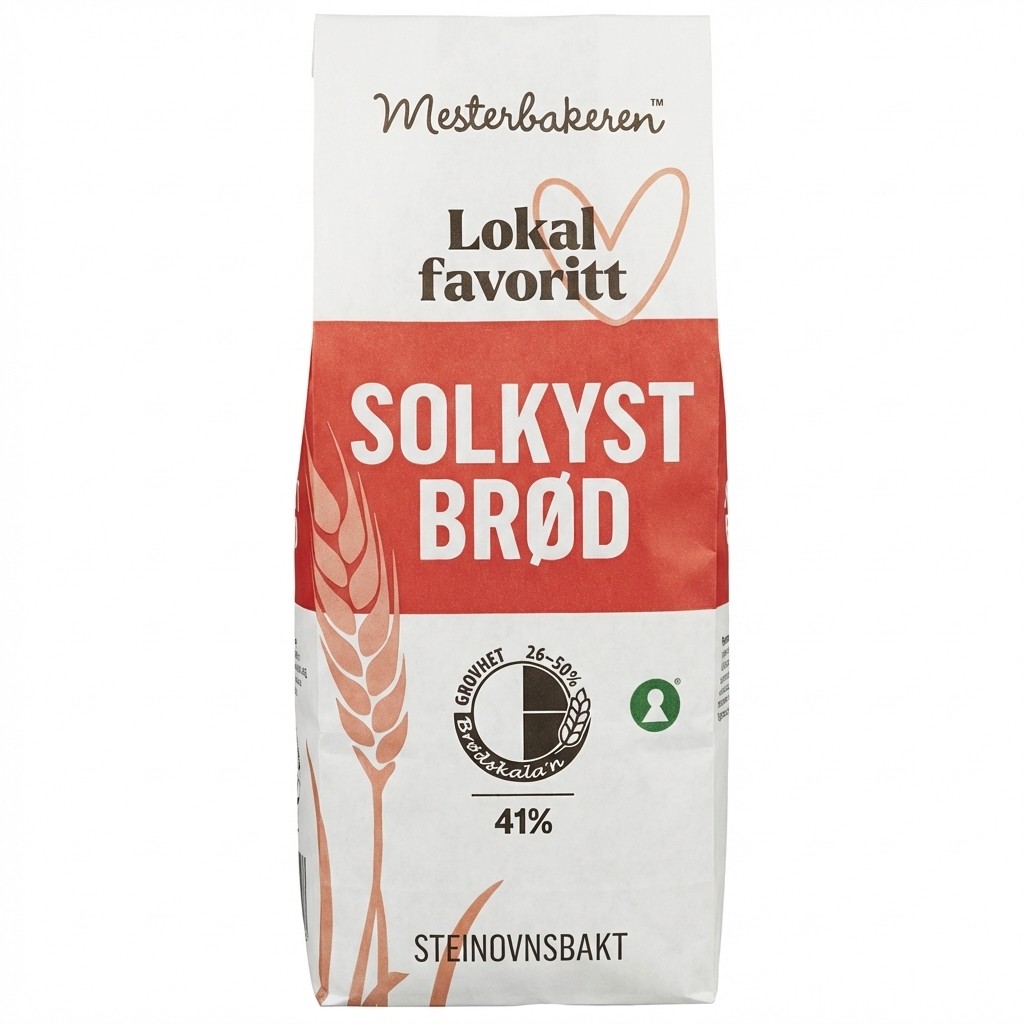 Solkystbrød 700g Mesterbakeren