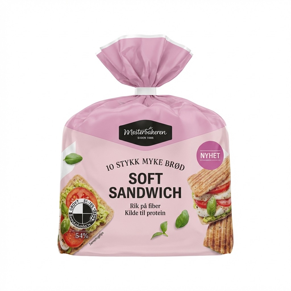 Soft Sandwich 350g Mesterbakeren