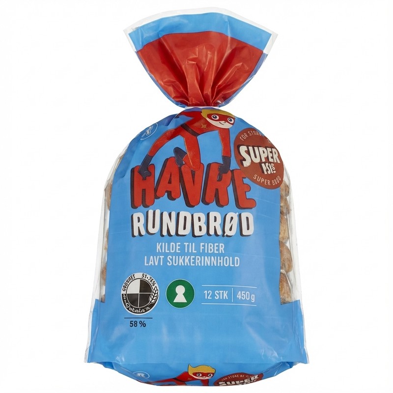 Havre Rundbrød 450g Rema 1000