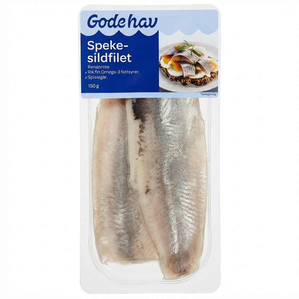 Spekesildfilet 150g Gode hav