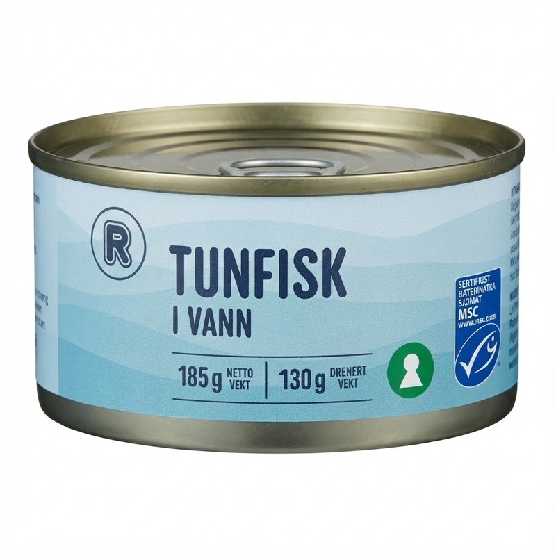 Tunfisk i vann 185g R