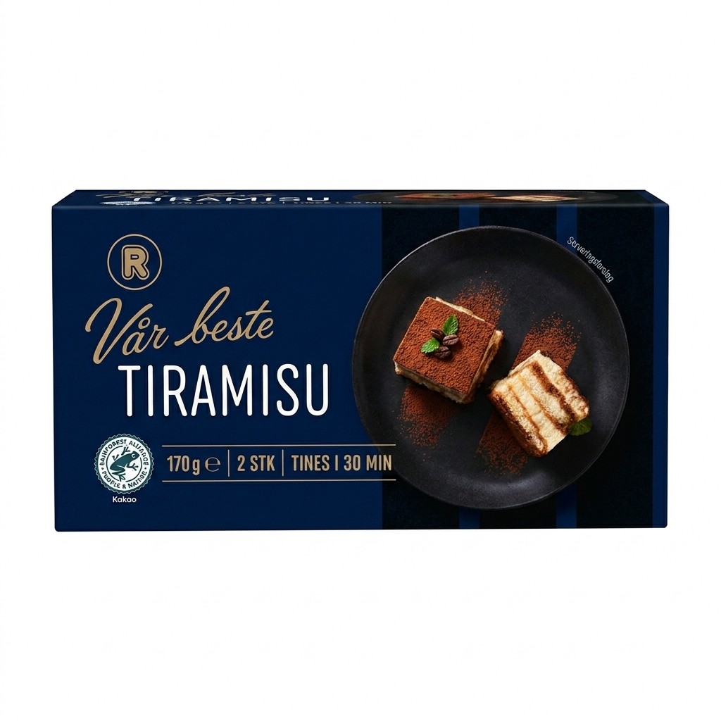 Vår beste Tiramisu 170g R