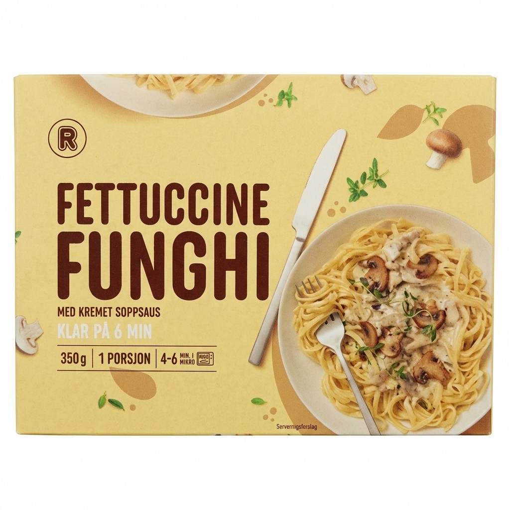 Fettuccine Funghi 350g R