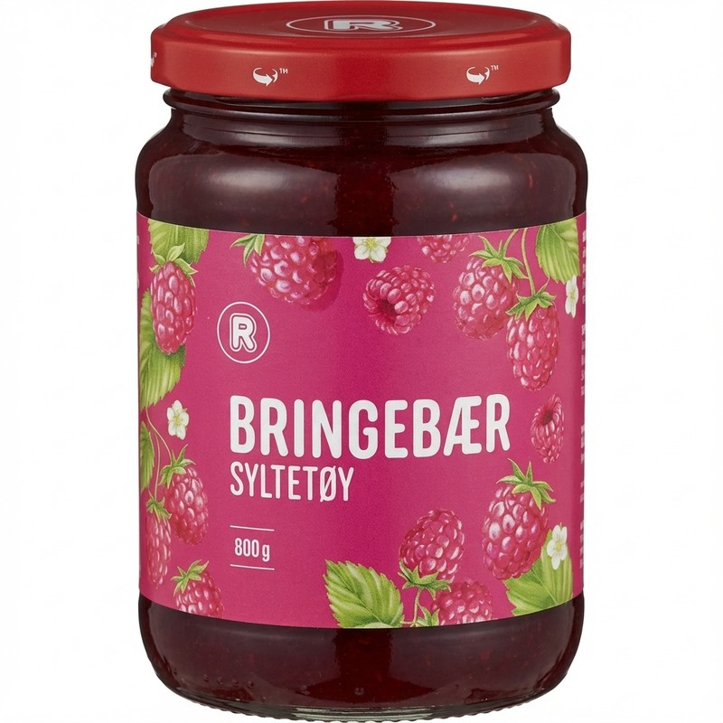 Bringebærsyltetøy 800g R